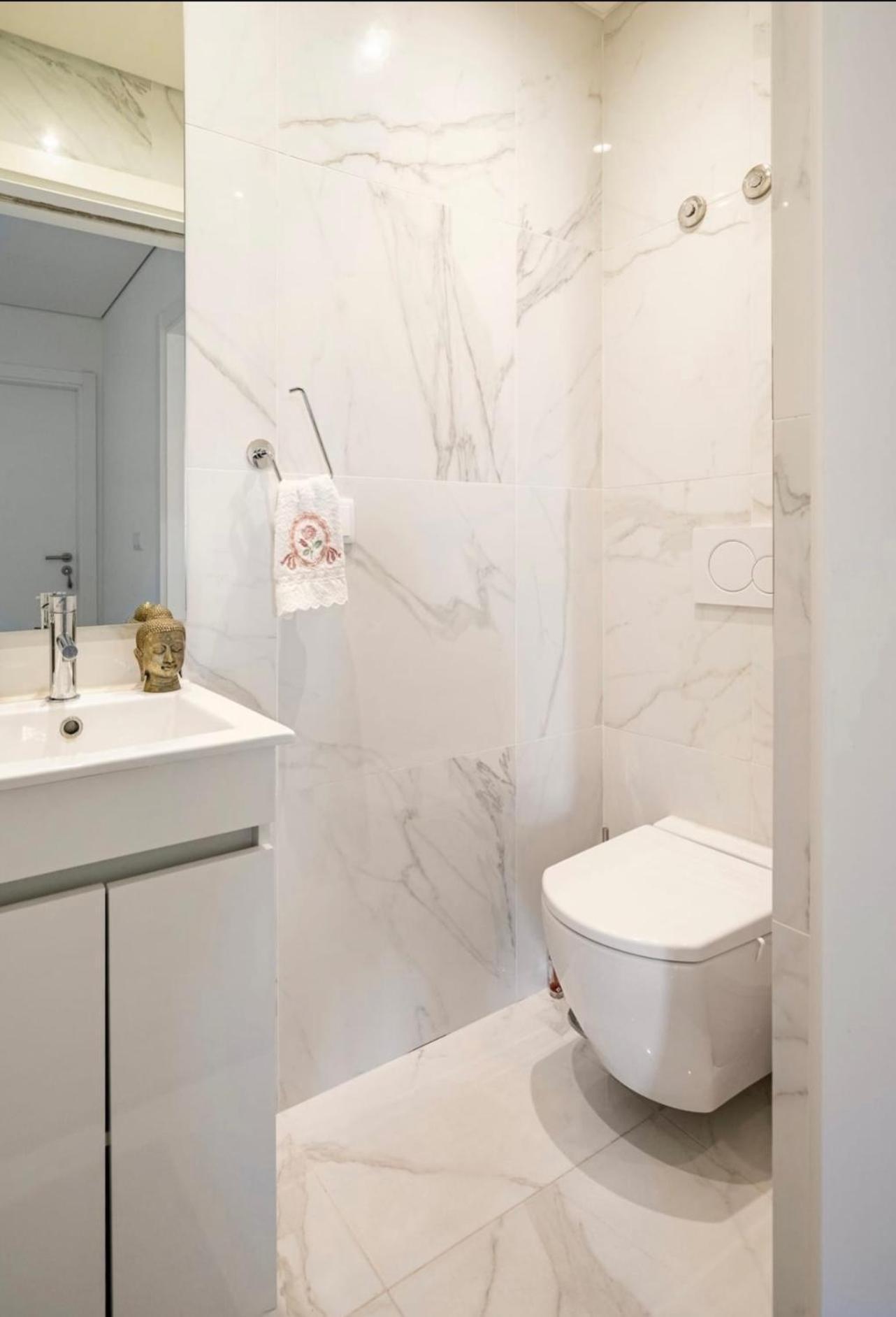 Modern Twin Room With A Balcony Montijo Luaran gambar