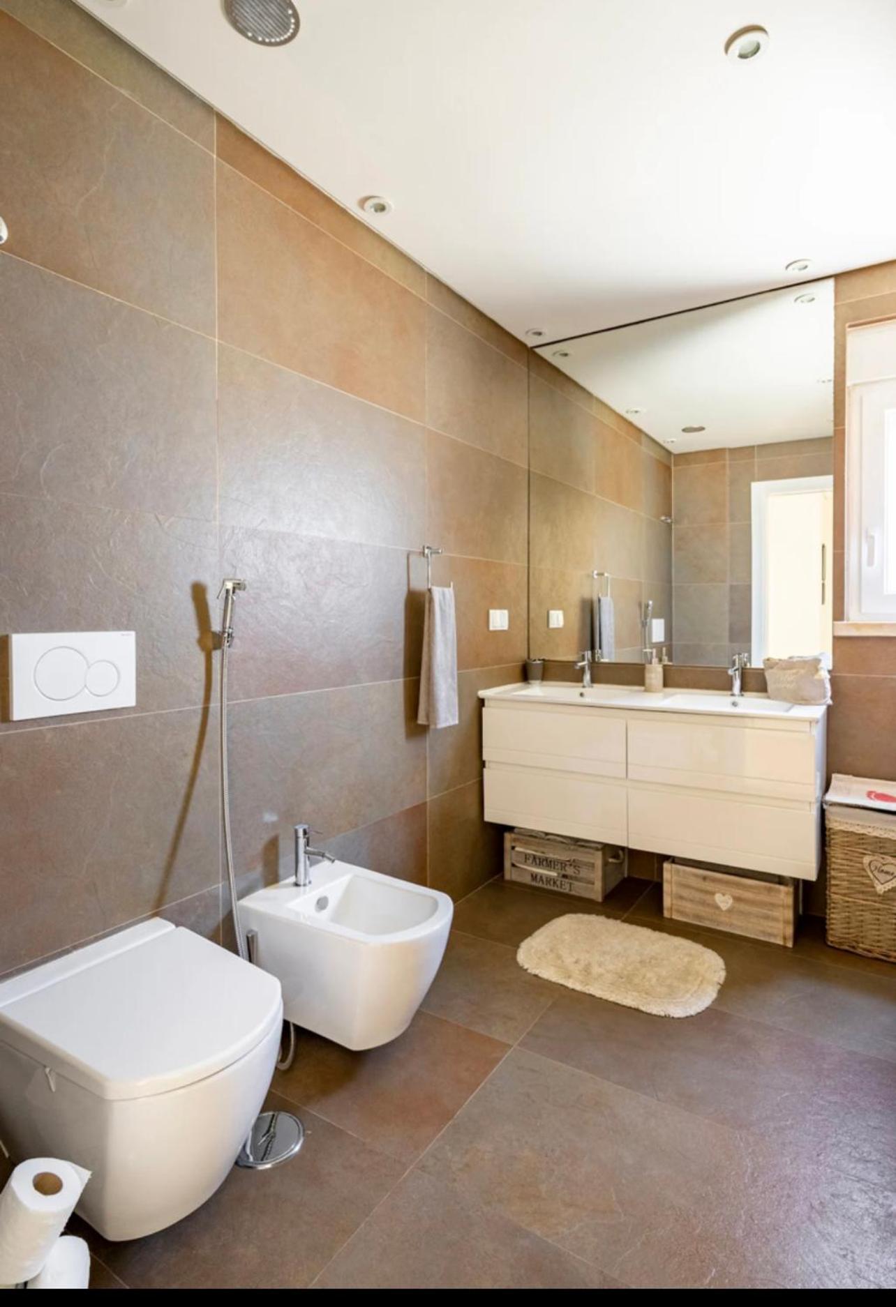Modern Twin Room With A Balcony Montijo Luaran gambar