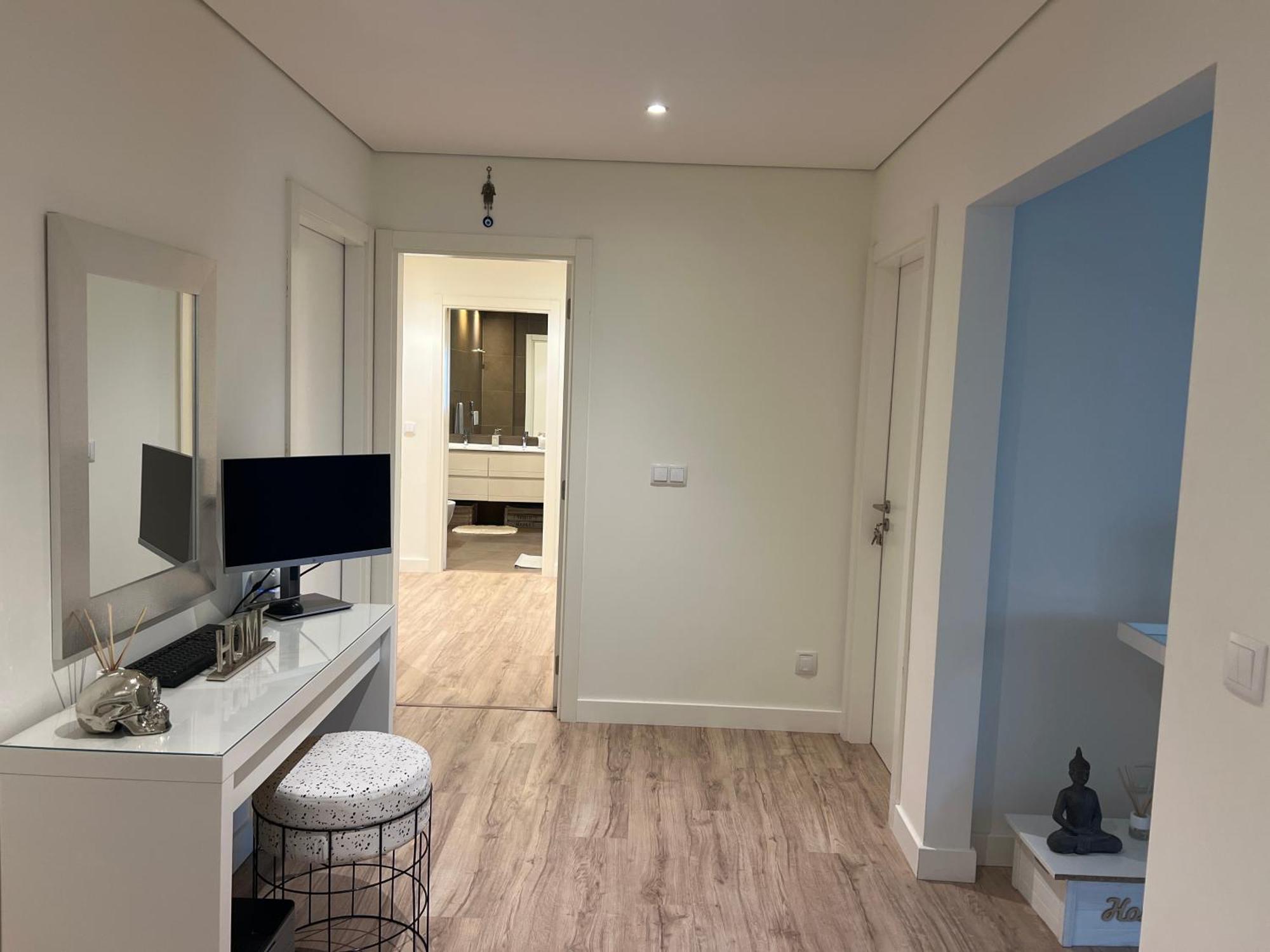 Modern Twin Room With A Balcony Montijo Luaran gambar