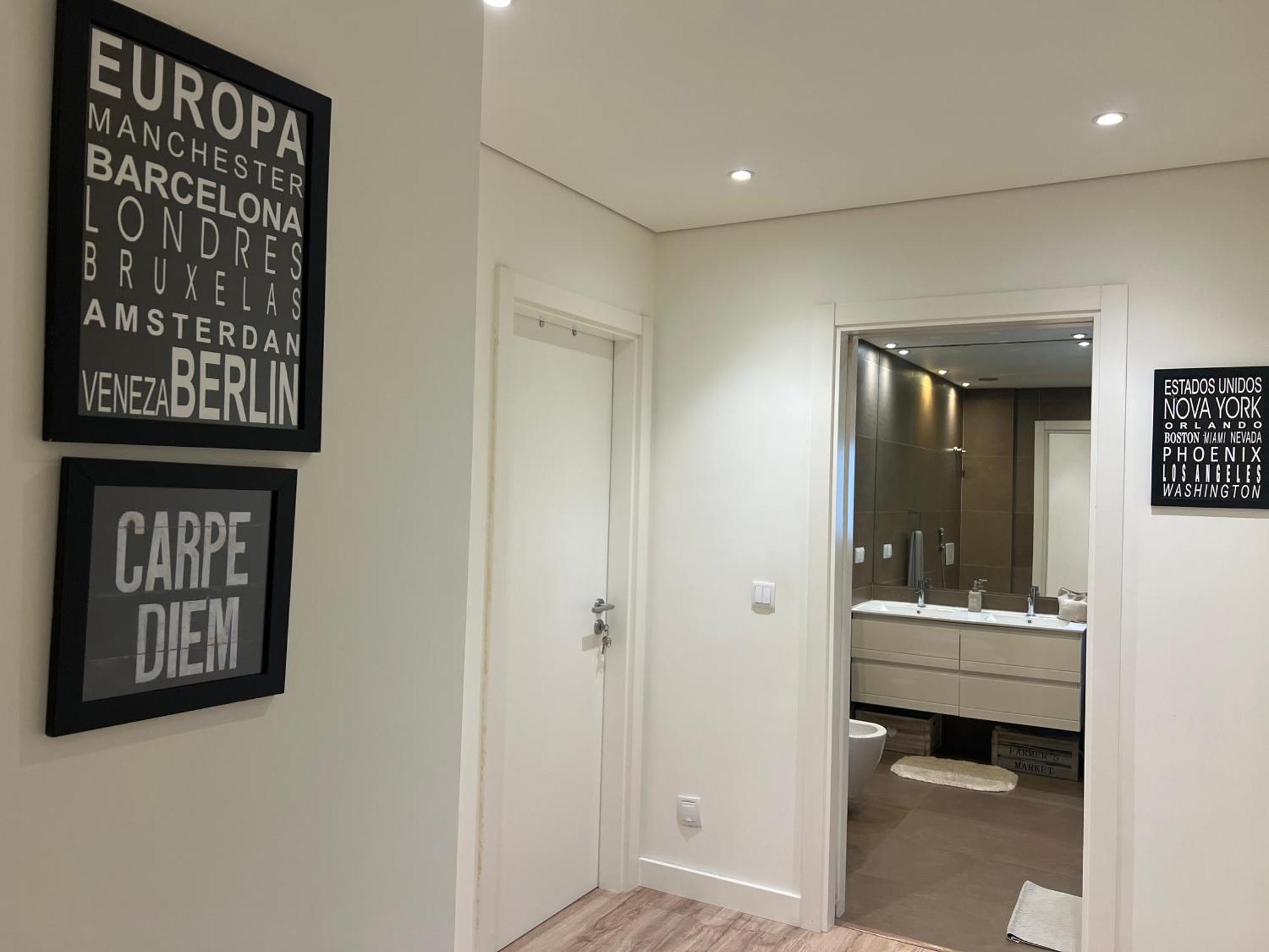 Modern Twin Room With A Balcony Montijo Luaran gambar
